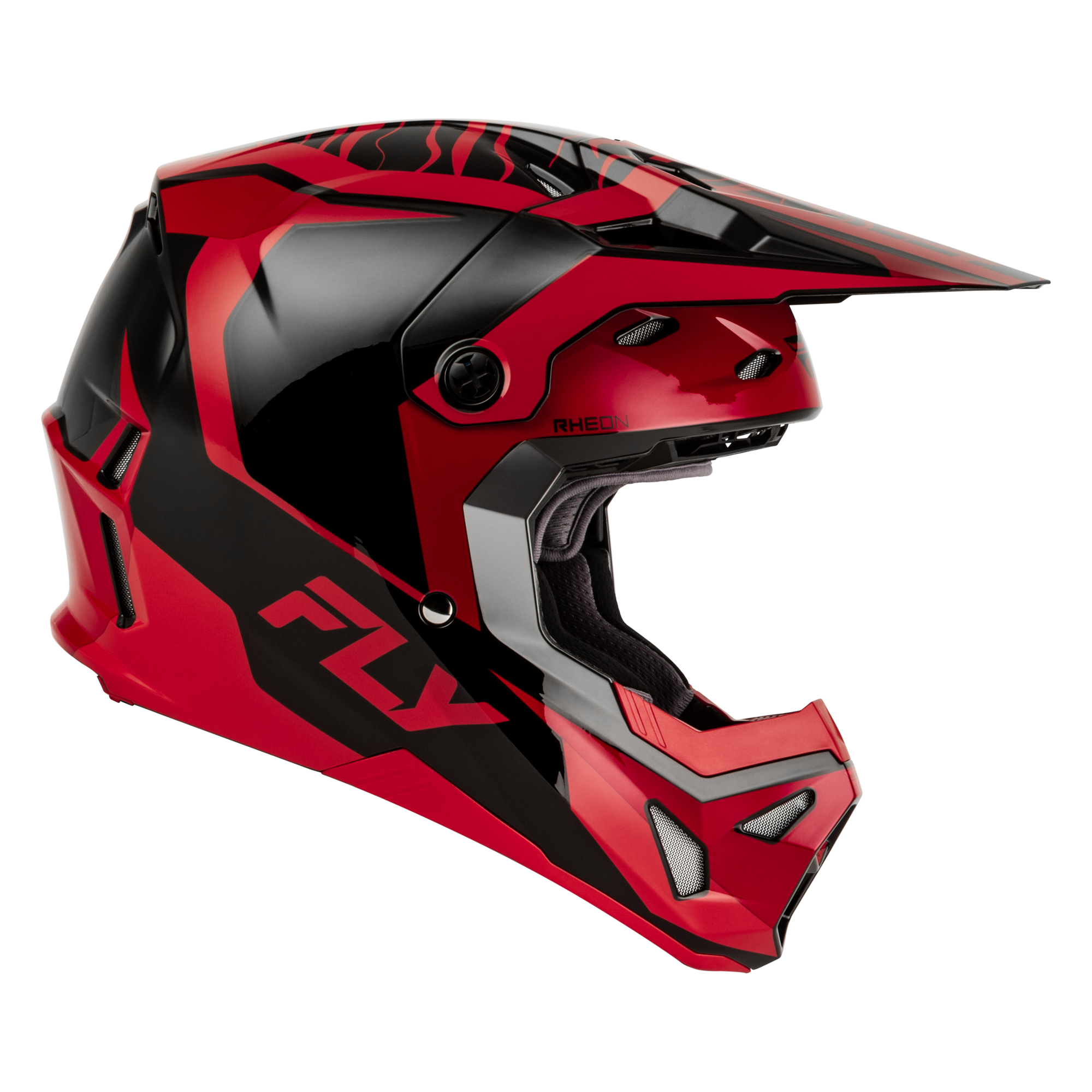 Fly Racing Formula CP Charge MX Helmet Black/Red