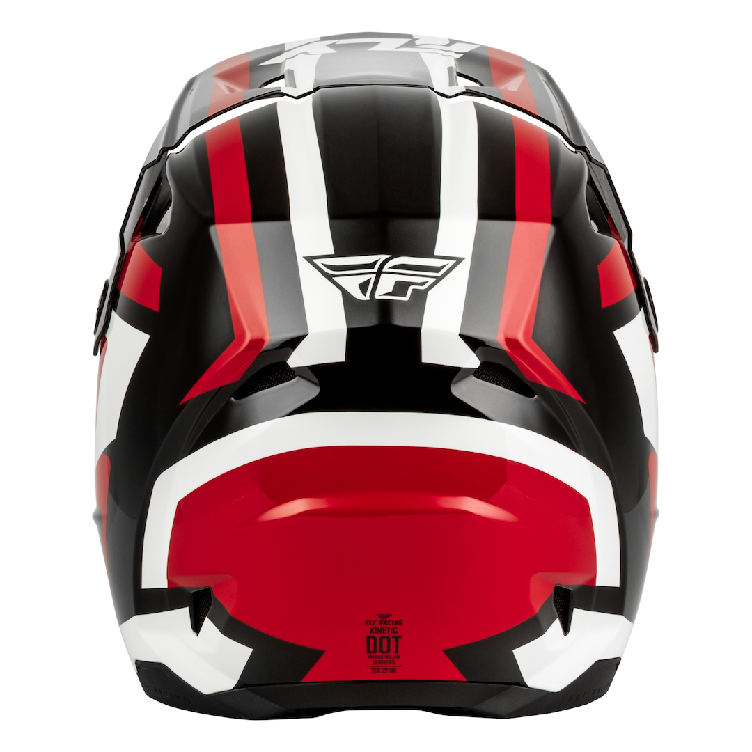 Fly Racing Kinetic Sync MX Helmet Black/Red/White