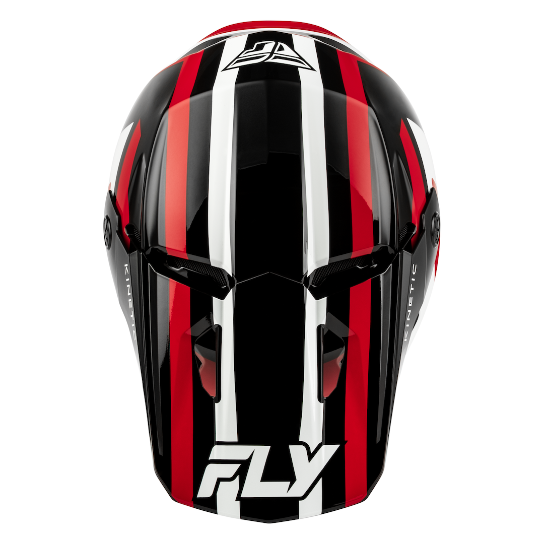 Fly Racing Kinetic Sync MX Helmet Black/Red/White