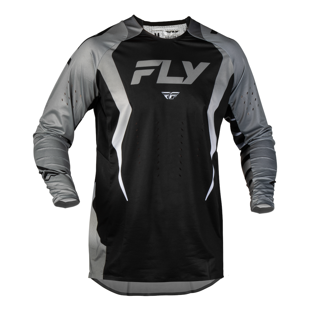 Fly Racing Evolution DST Bolt 2027 MX Kit Combo Black/Grey