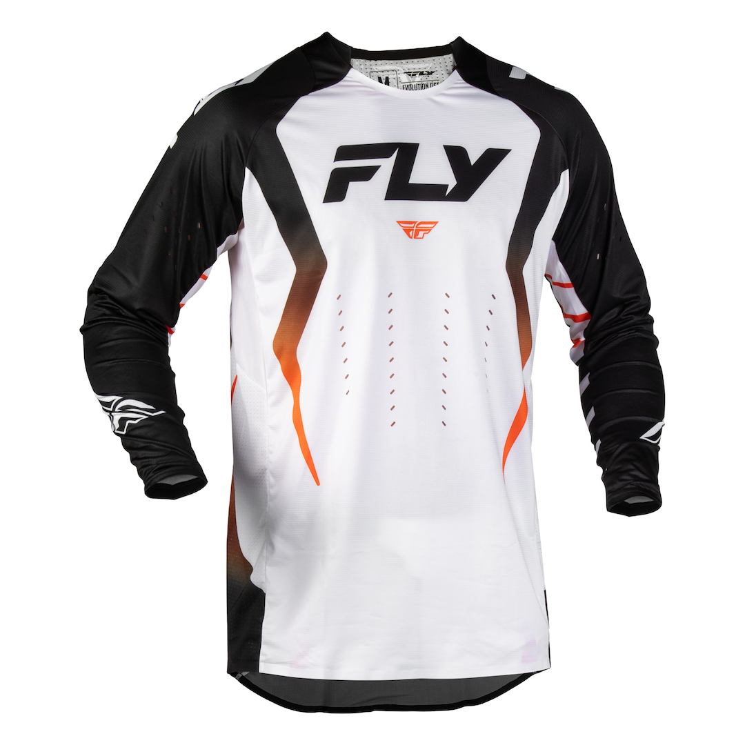Fly Racing Evolution DST Bolt 2027 MX Kit Combo White/Black/Orange
