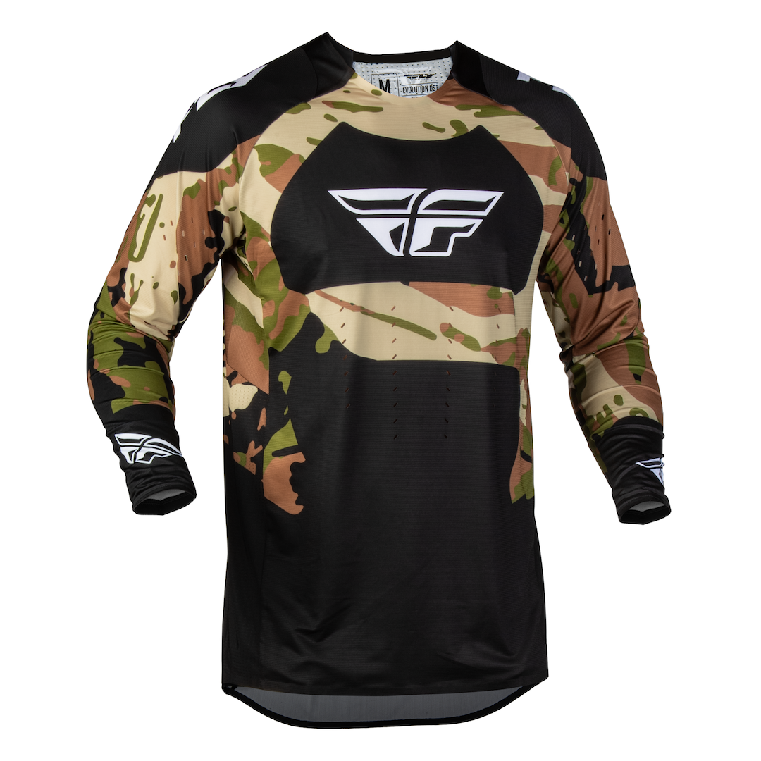Fly Racing Evolution DST Hunt 2027 MX Kit Combo Black/Camo