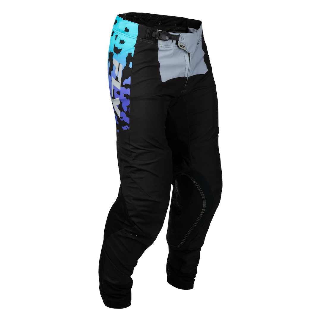 Fly Racing Lite Flake 2027 MX Kit Combo Black/Grey/Multi