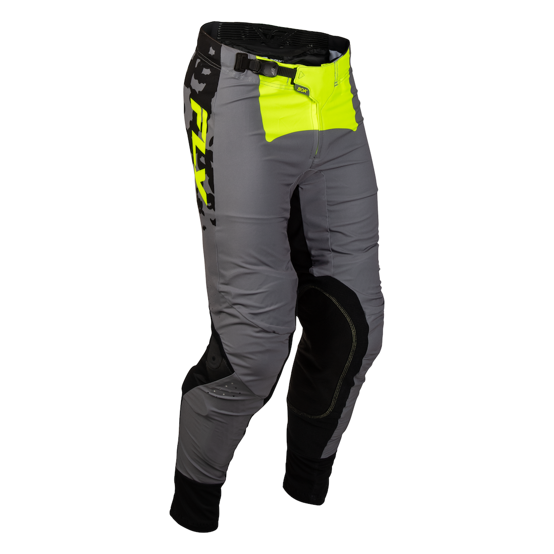 Fly Racing Lite Flake 2027 MX Kit Combo Grey/Hi-Vis/Black