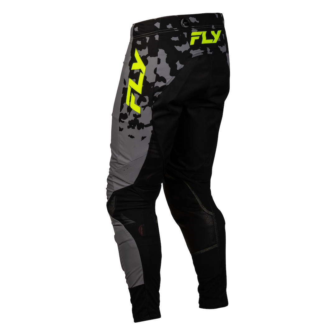 Fly Racing Lite Flake 2027 MX Kit Combo Grey/Hi-Vis/Black