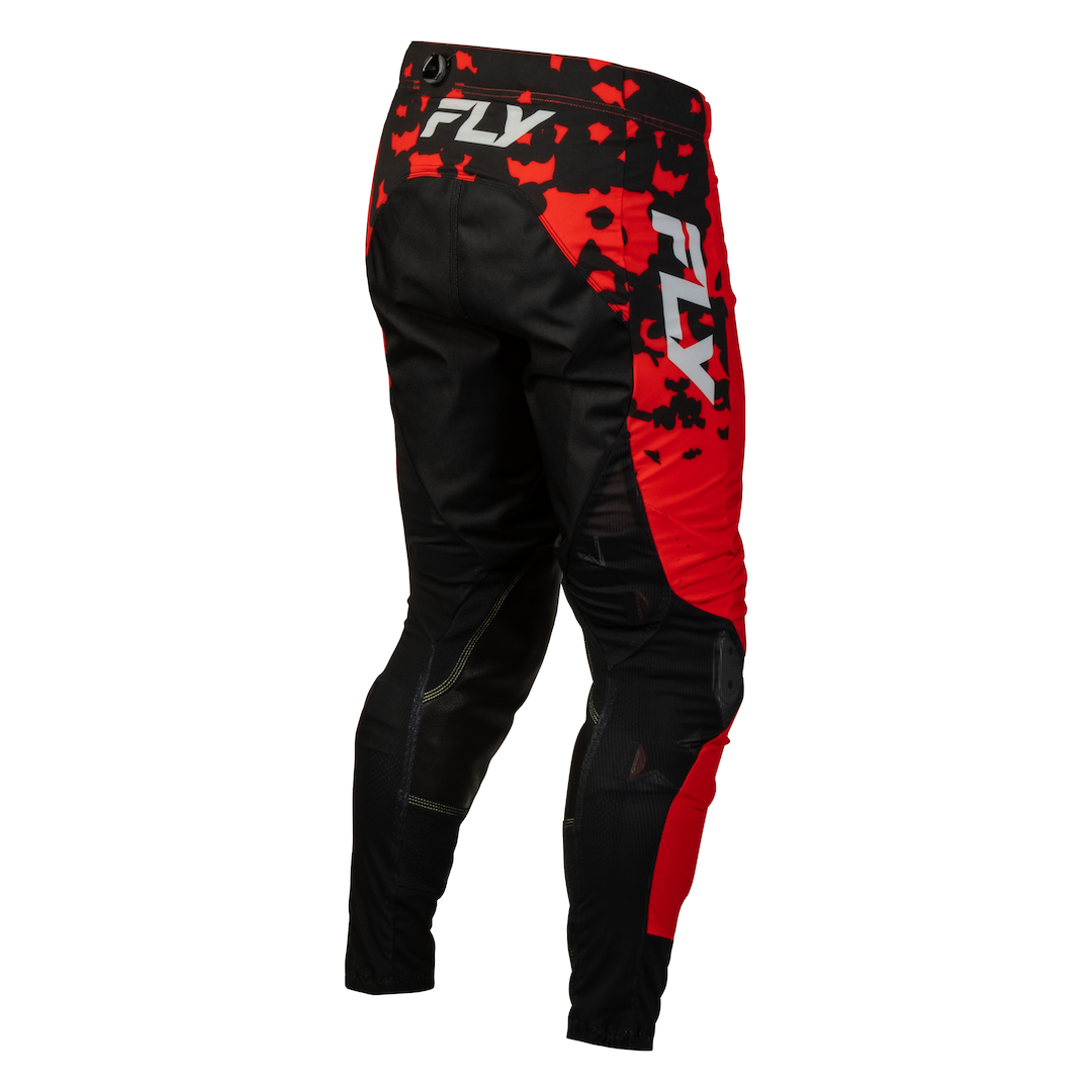 Fly Racing Lite Flake 2027 MX Kit Combo Red/Grey/Black