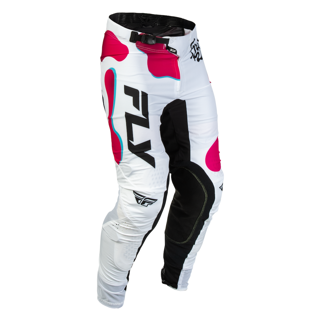 Fly Racing Lite Vibe 2027 MX Kit Combo White/Pink/Blue