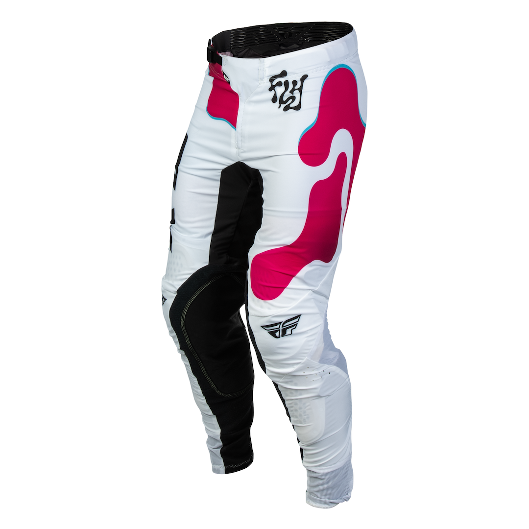 Fly Racing Lite Vibe 2027 MX Kit Combo White/Pink/Blue