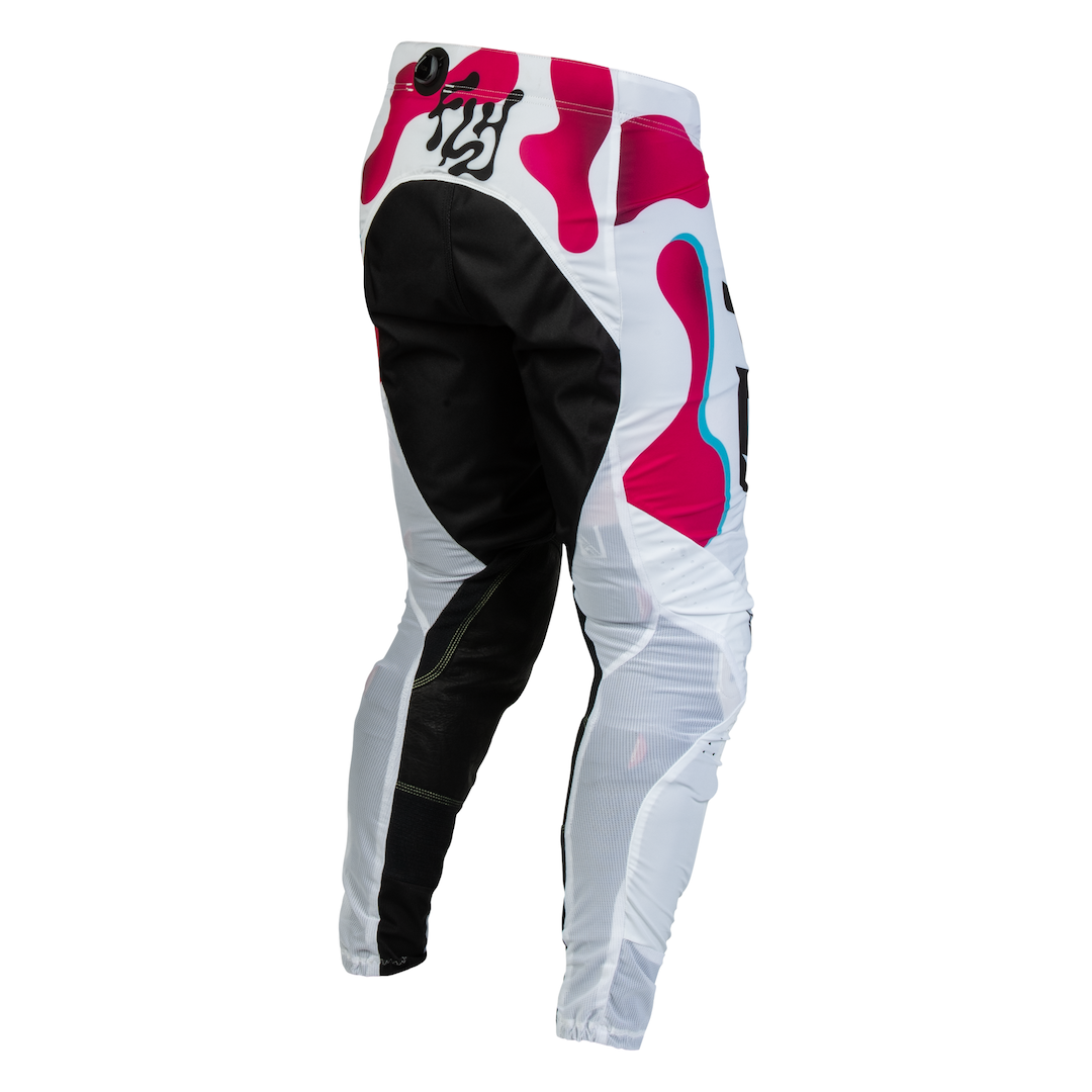 Fly Racing Lite Vibe 2027 MX Kit Combo White/Pink/Blue