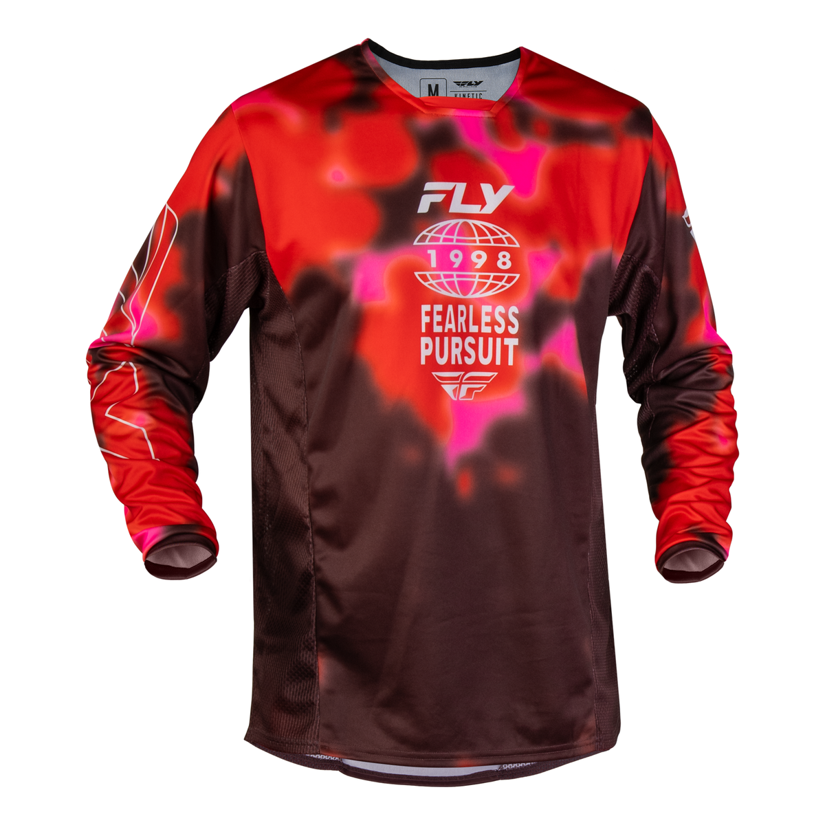 Fly Racing Kinetic Blur 2027 MX Jersey Red/Maroon