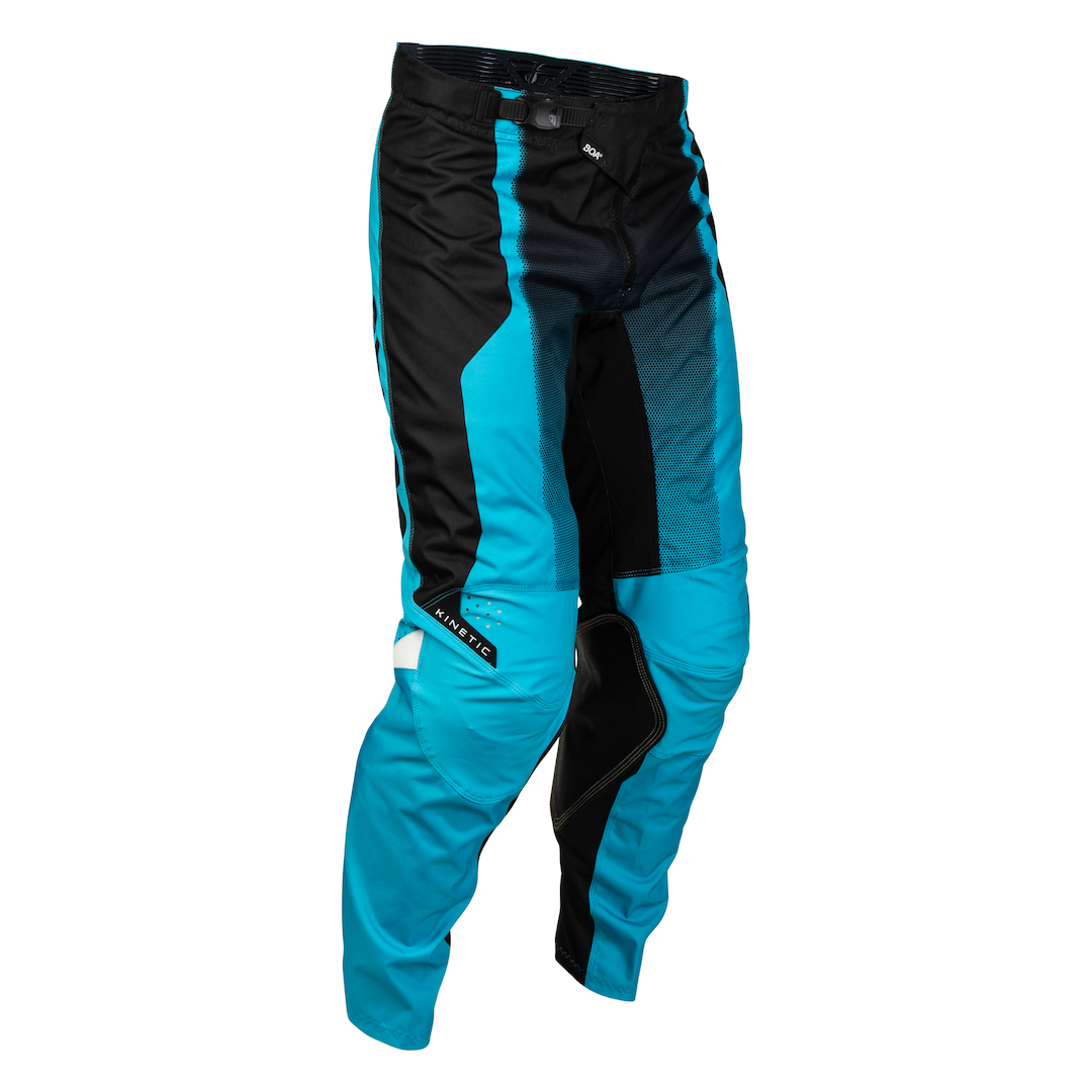 Fly Racing Kinetic Fade 2027 MX Kit Combo Blue/Black/White