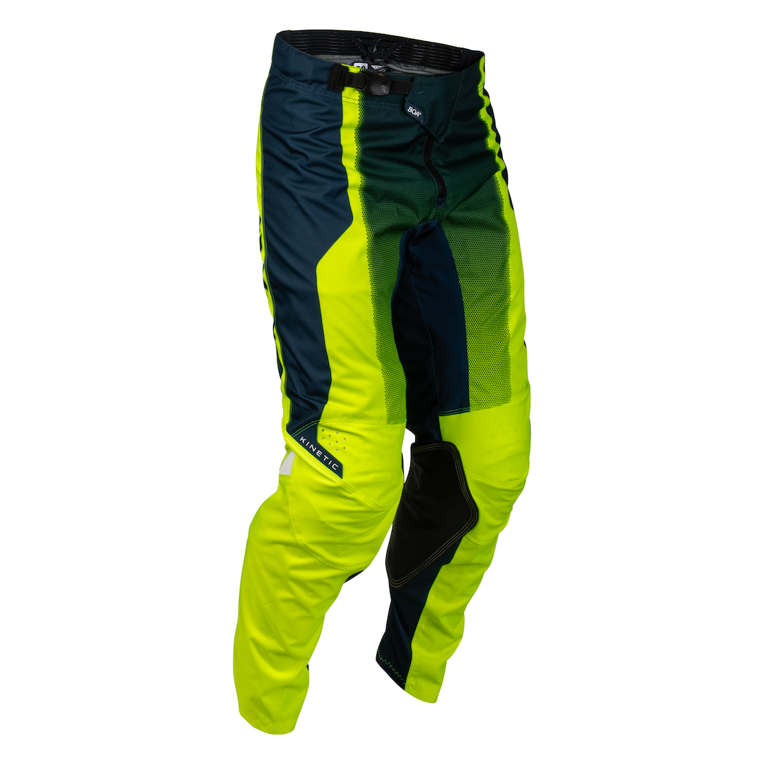 Fly Racing Kinetic Fade 2027 MX Kit Combo Hi-Vis/Navy/White