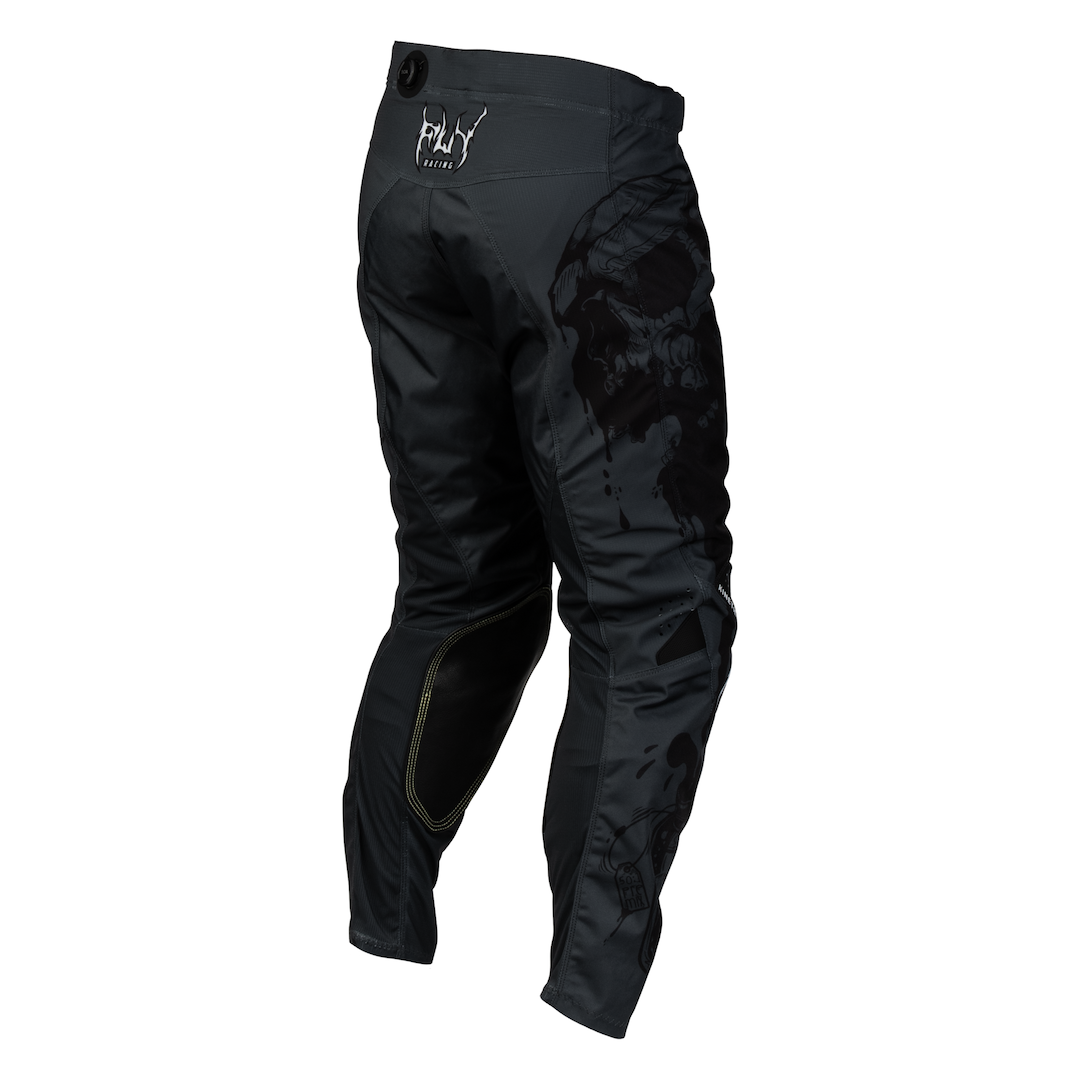 Fly Racing Kinetic Dark Series 2027 MX Kit Combo Black/Grey