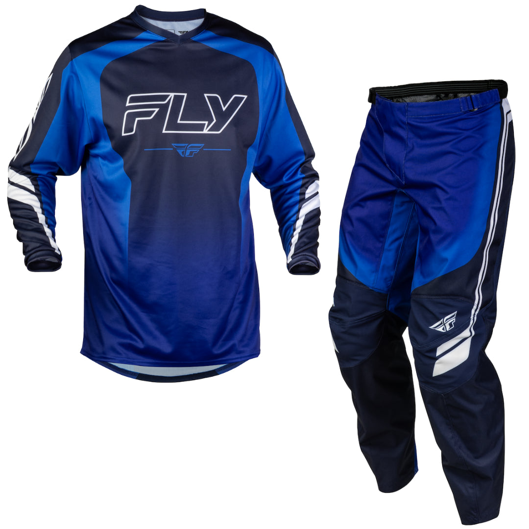 Fly F-16 Raze 2027 MX Kit Combo Navy/Blue/White