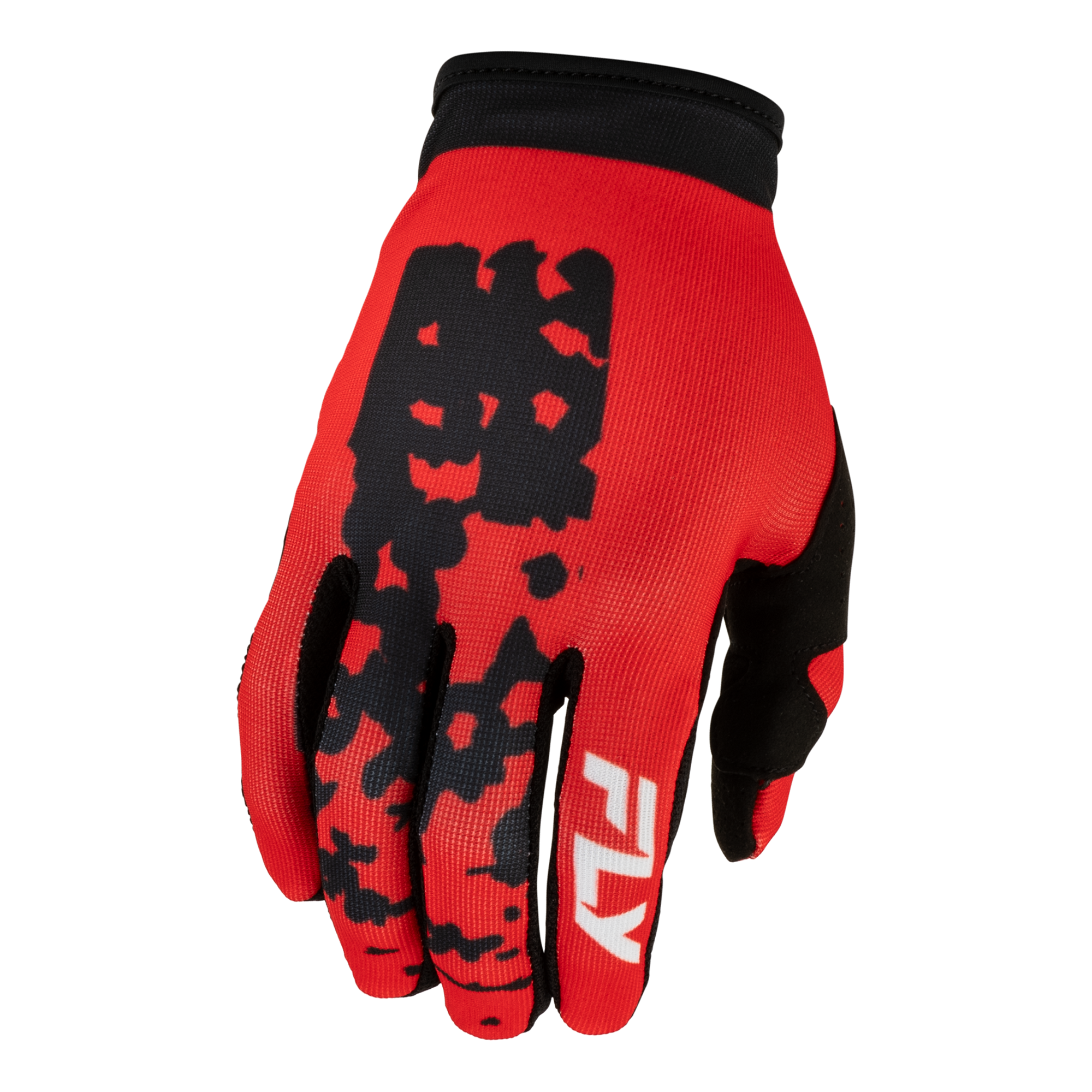 Fly Racing Lite Flake 2027 MX Gloves Red/Black