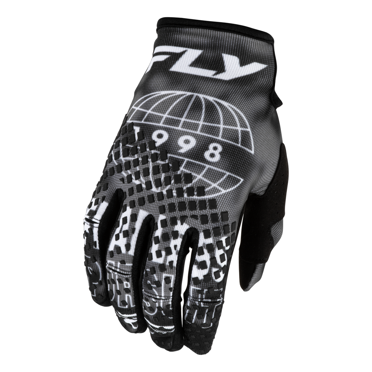Fly Racing Kinetic Blur 2027 MX Gloves Black/Grey