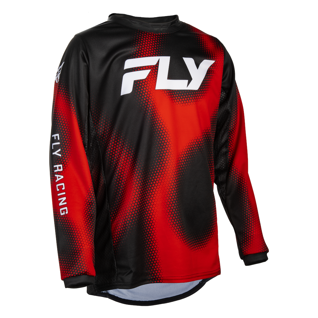 Fly YOUTH Kinetic Torch 2027 MX Kit Combo Black/Red/White