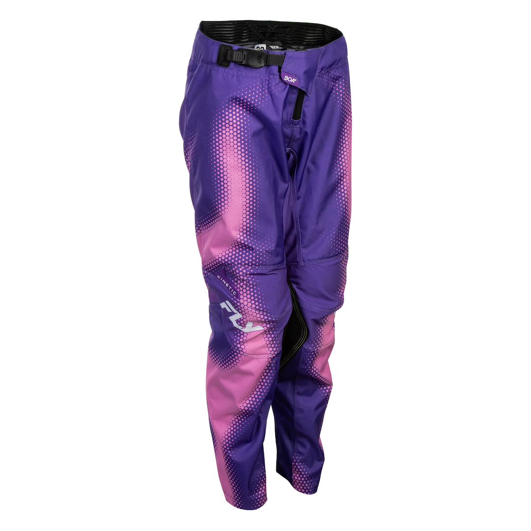 Fly YOUTH Kinetic Torch 2027 MX Kit Combo Purple/Pink