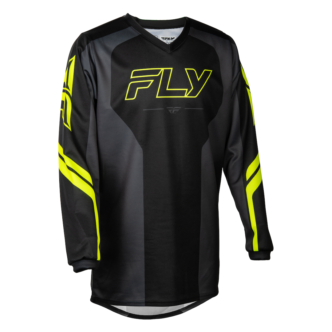 Fly YOUTH F-16 Raze 2027 MX Kit Combo Black/Grey
