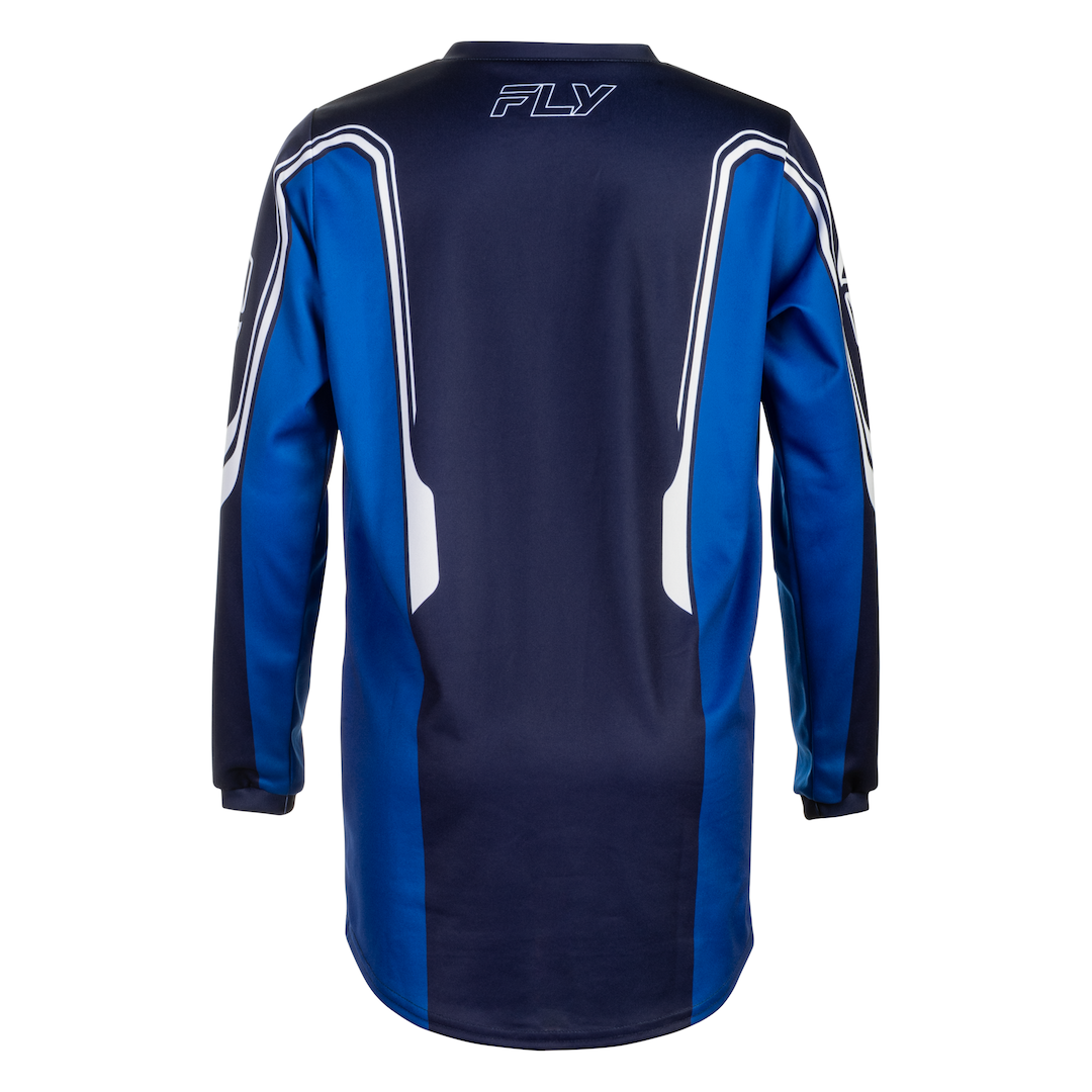 Fly YOUTH F-16 Raze 2027 MX Kit Combo Navy/Blue/White