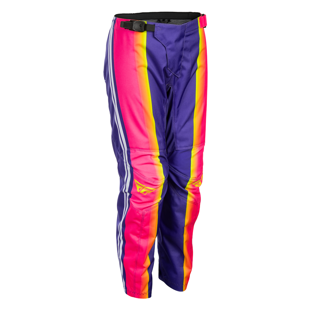 Fly YOUTH F-16 Raze 2027 MX Kit Combo Purple/Red/Yellow