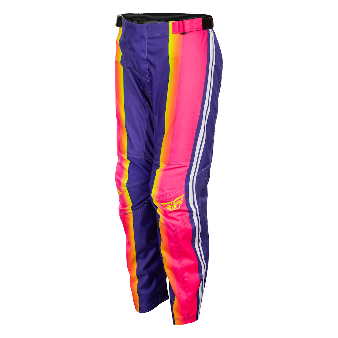 Fly YOUTH F-16 Raze 2027 MX Kit Combo Purple/Red/Yellow