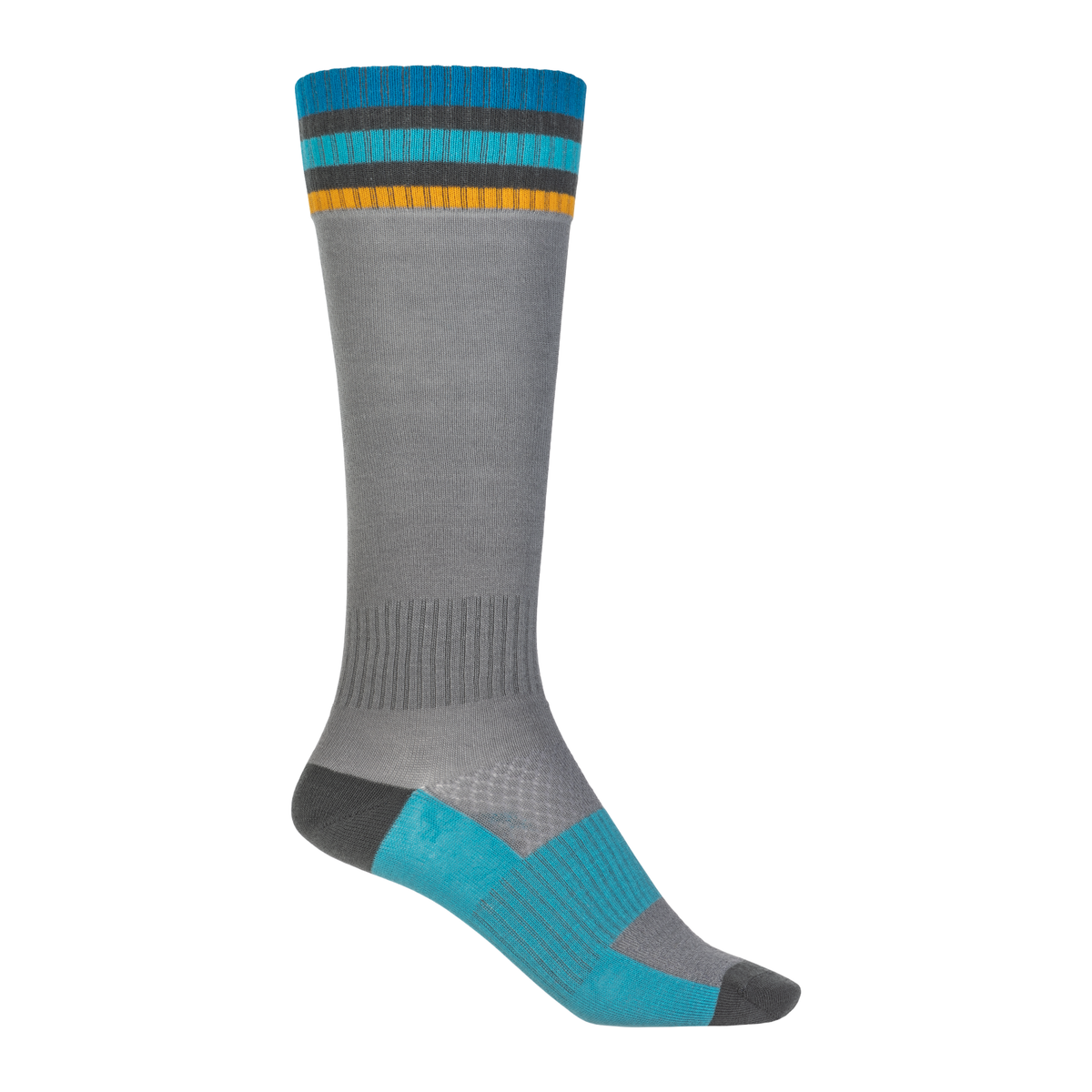 Fly Racing YOUTH MX Sock Thin Grey