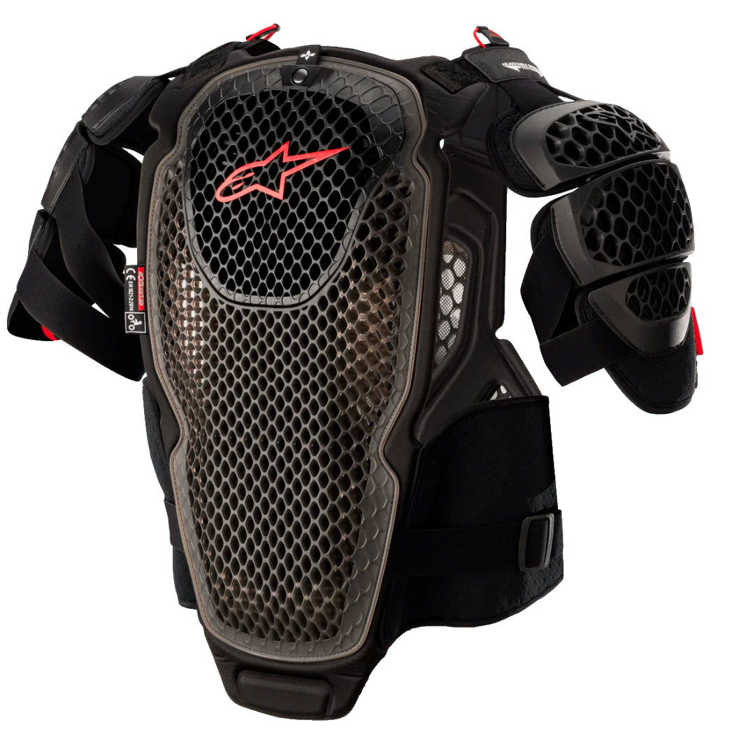 Alpinestars A-6 Chest Protector Black/Anthracite/Red