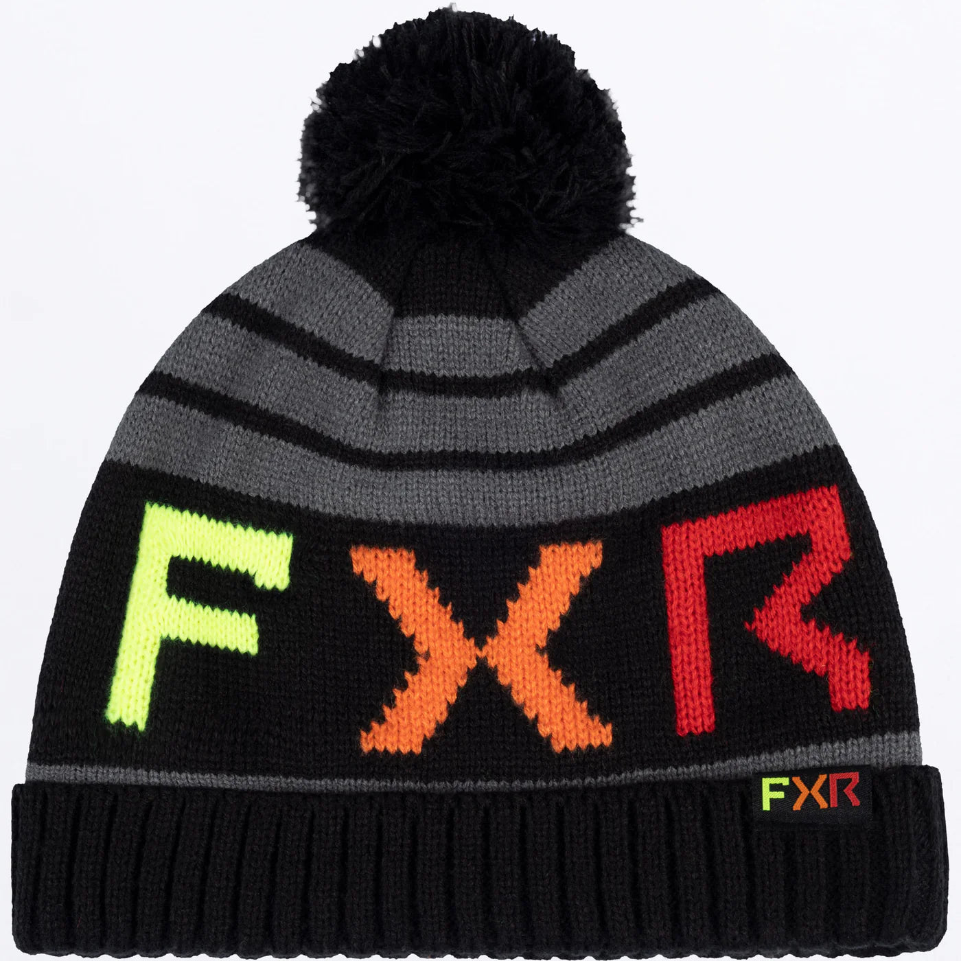 FXR Helium YOUTH Beanie Black/Inferno