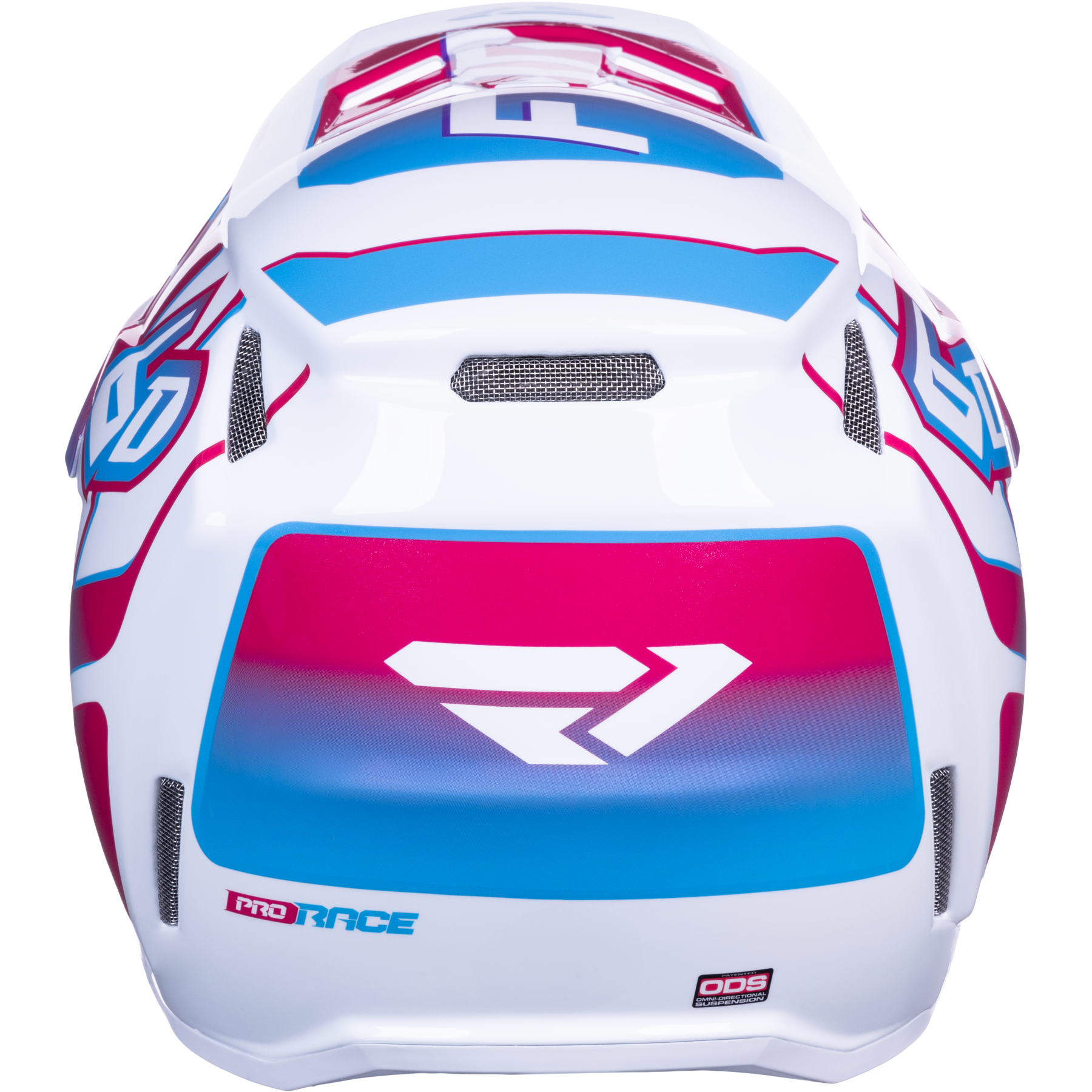 FXR 6D ATR-3Y Youth MX Helmet Blue/Razz/White
