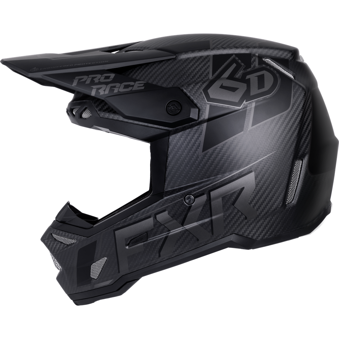 FXR 6D ATR-3 FIM Helmet 2026 Matte Black