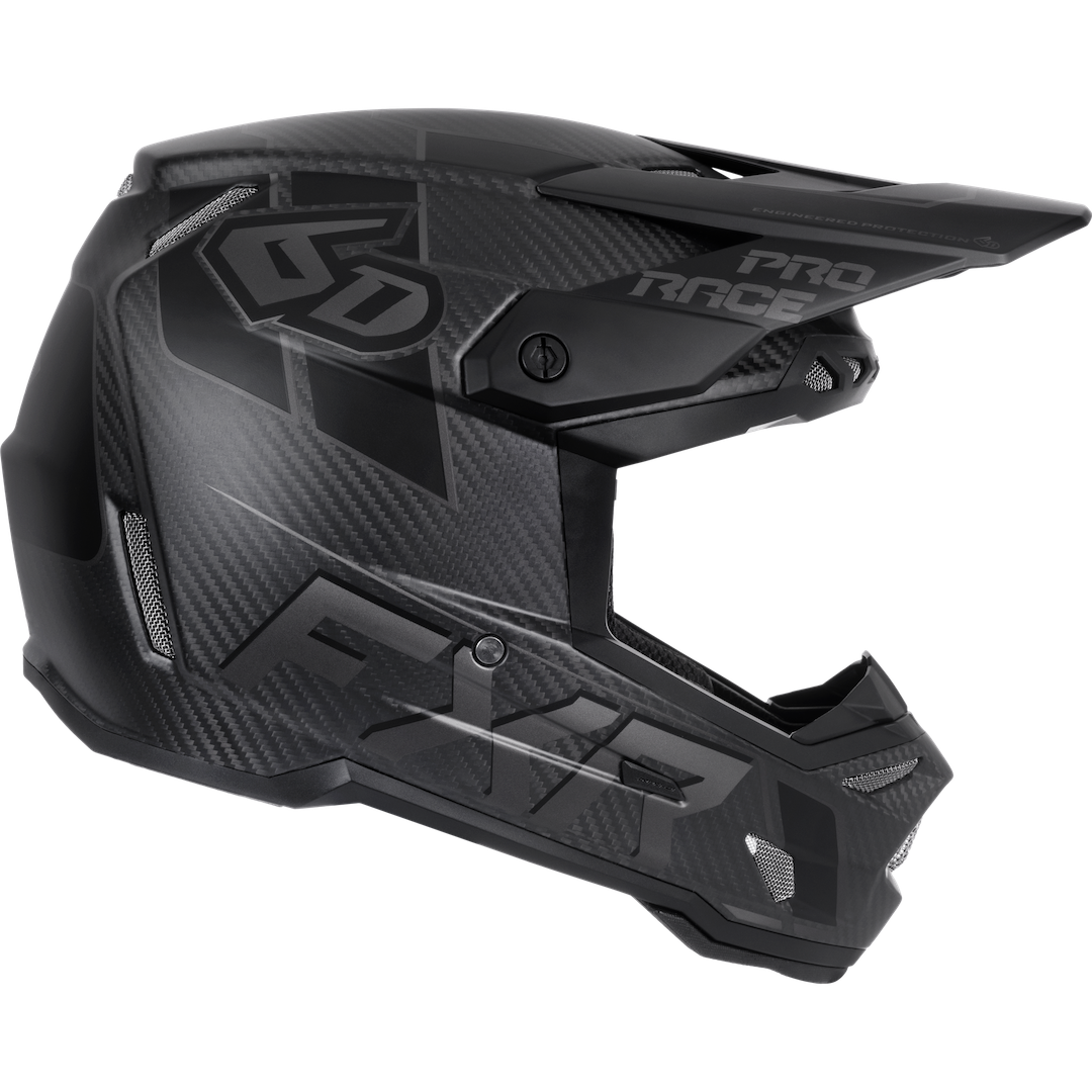 FXR 6D ATR-3 FIM Helmet 2026 Matte Black