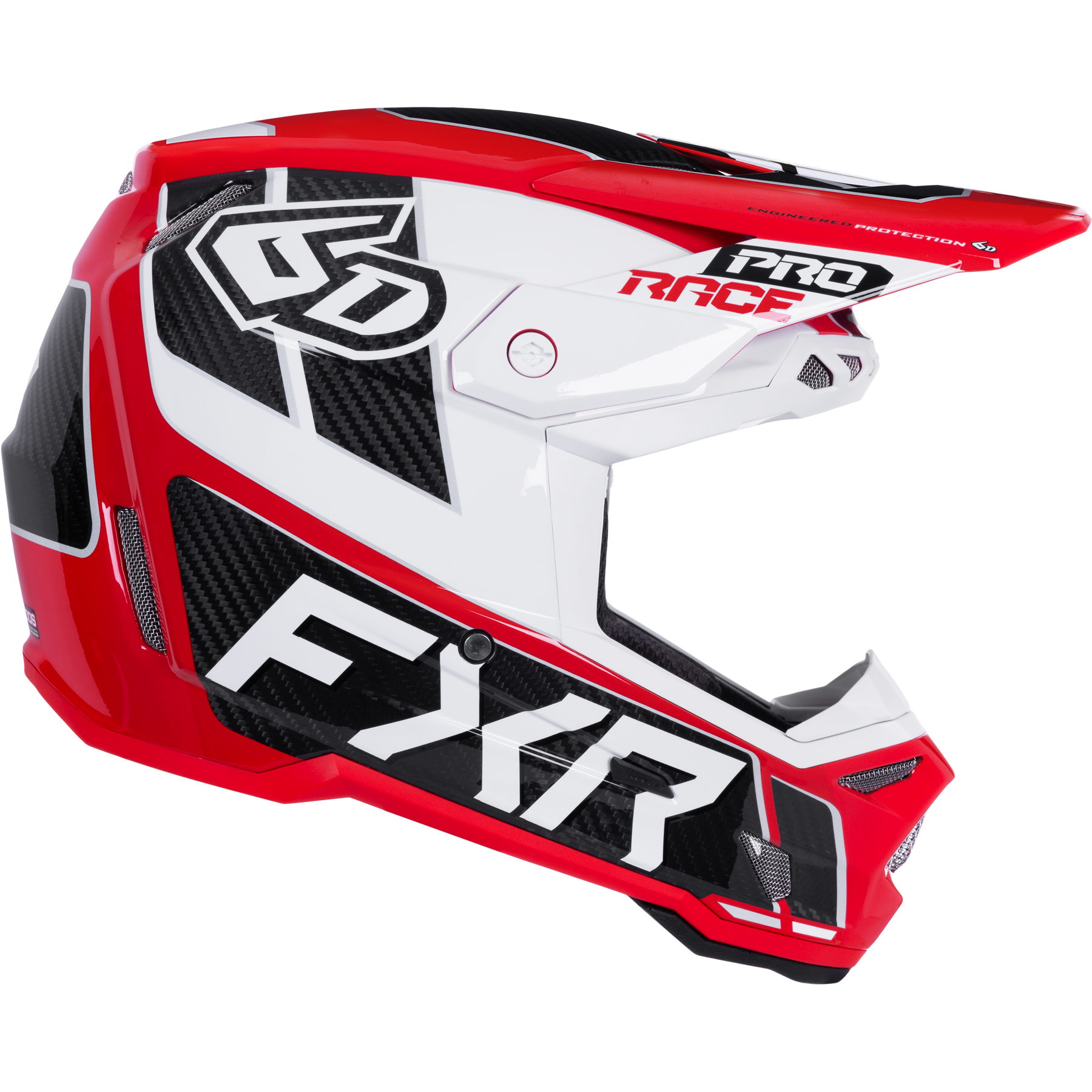 FXR 6D ATR-3 MX Helmet Cayenne
