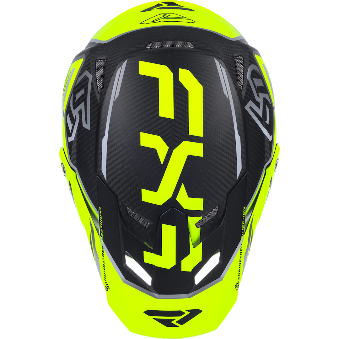 FXR 6D ATR-3 FIM Helmet 2026 HiVis