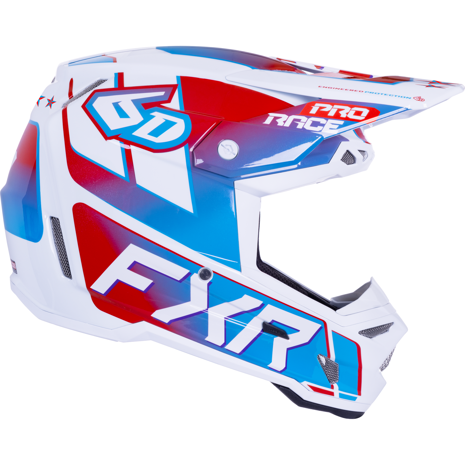 FXR 6D ATR-3 MX Helmet Patriot