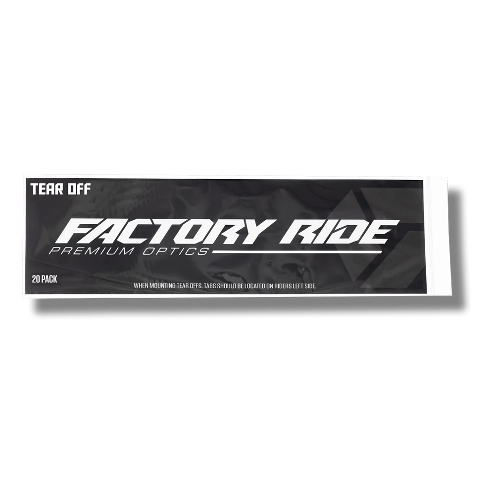 Factory Ride Tear-offs - 20 Pack