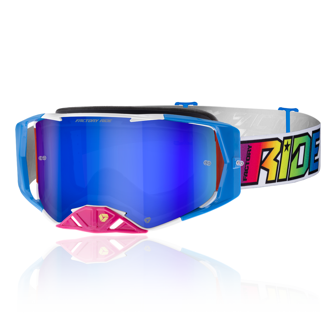 Factory Ride MX Goggle Prism - Mirror Lens