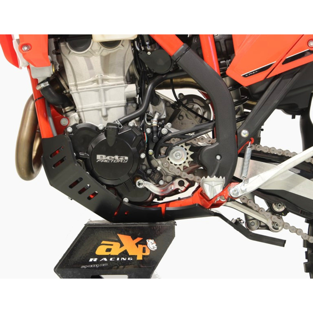 AXP Xtrem HDPE Skid Plate Beta RR350/390/430/480/500 2023-2024 Black