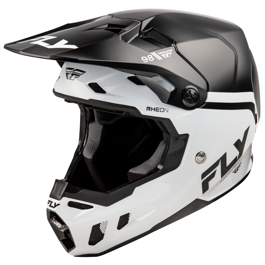 Fly Formula CC Objective MX Helmet Black/White