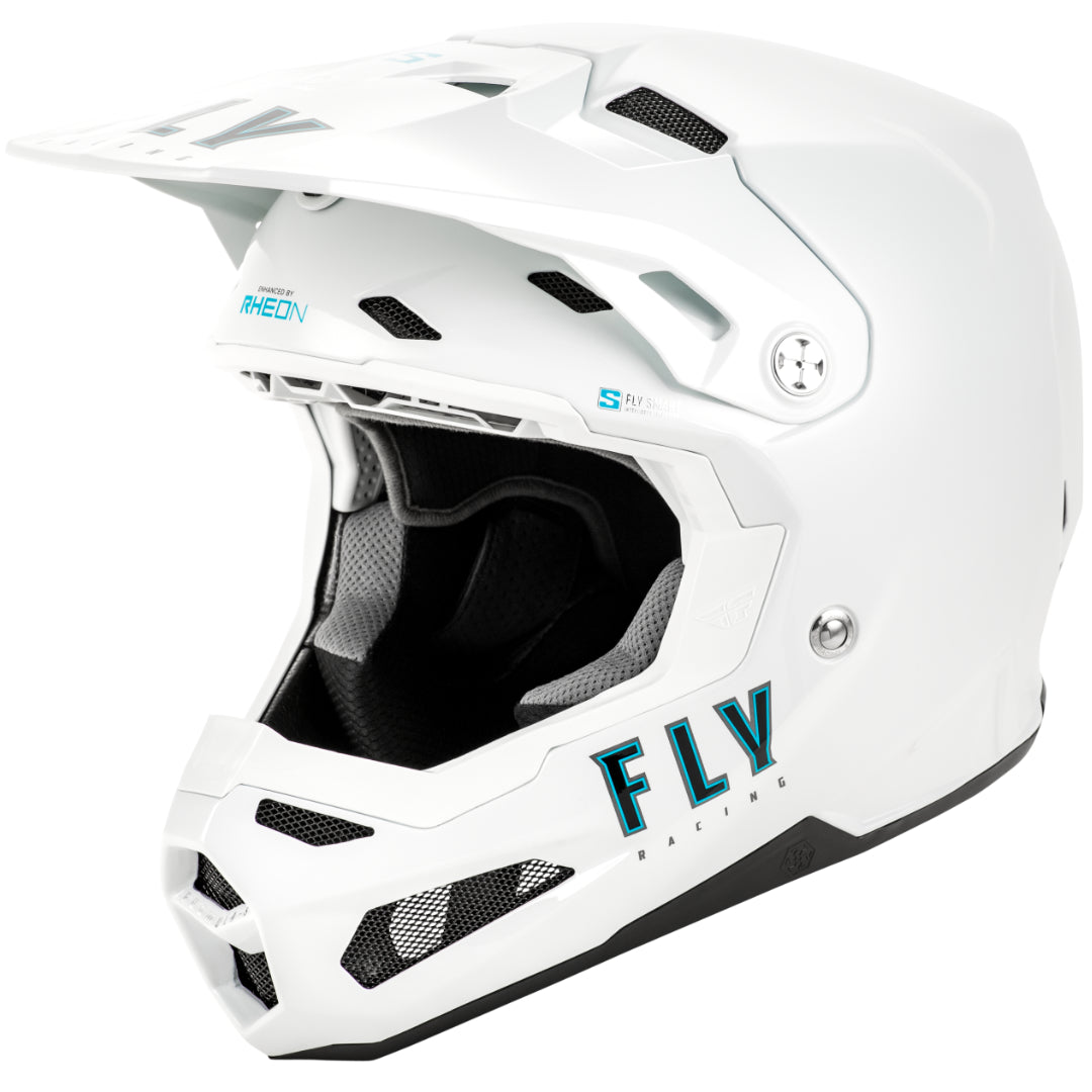 Fly Formula S Carbon MX Helmet Solid White
