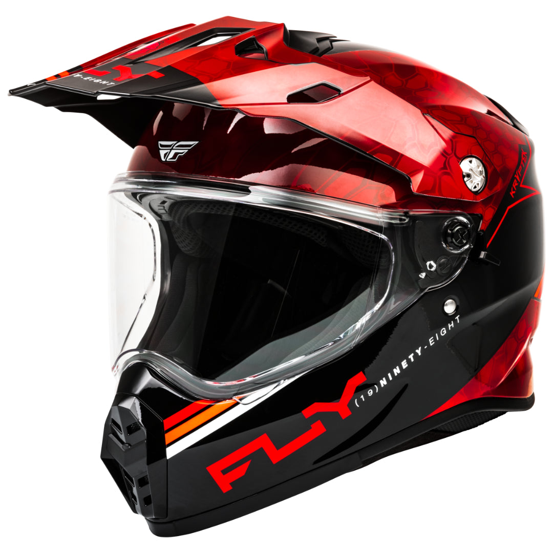 Fly Trekker Kryptek Adventure Helmet Red/Black