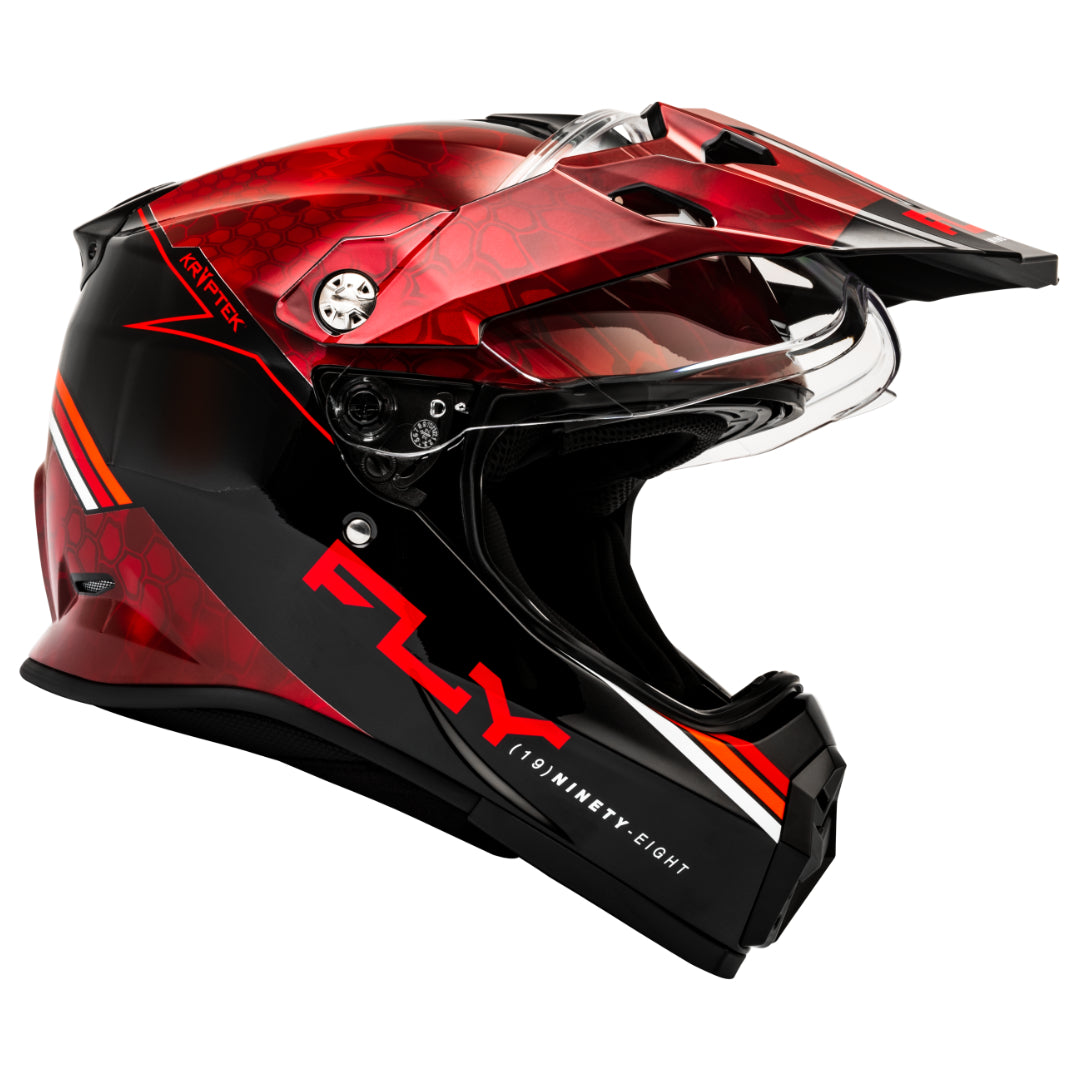Fly Trekker Kryptek Adventure Helmet Red/Black
