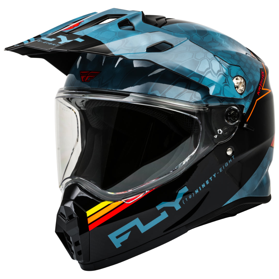 Fly Trekker Kryptek Adventure Helmet Slate/Black/Red