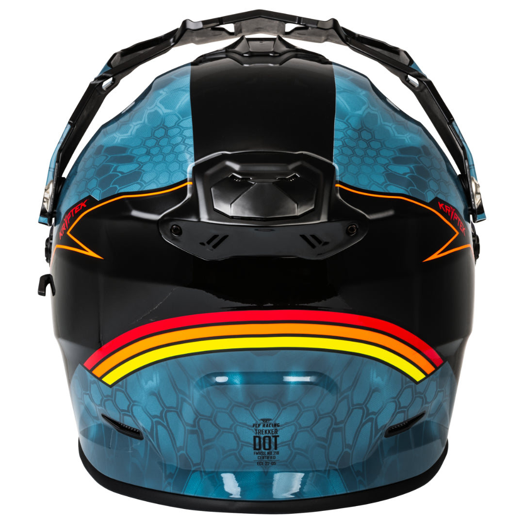 Fly Trekker Kryptek Adventure Helmet Slate/Black/Red