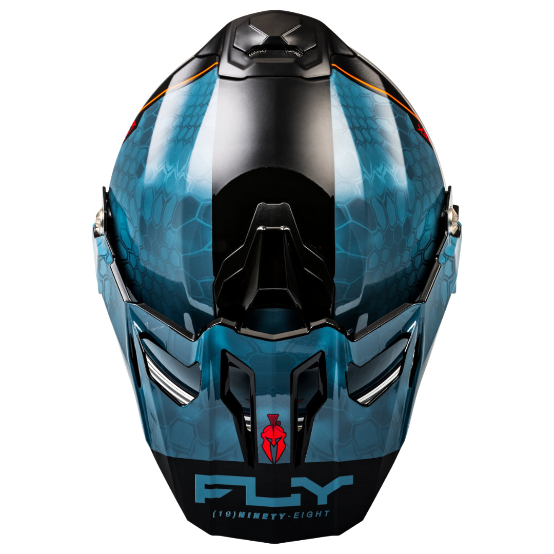 Fly Trekker Kryptek Adventure Helmet Slate/Black/Red