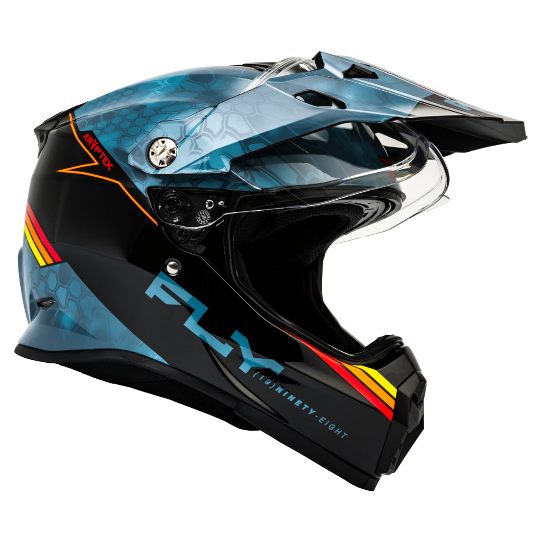 Fly Trekker Kryptek Adventure Helmet Slate/Black/Red