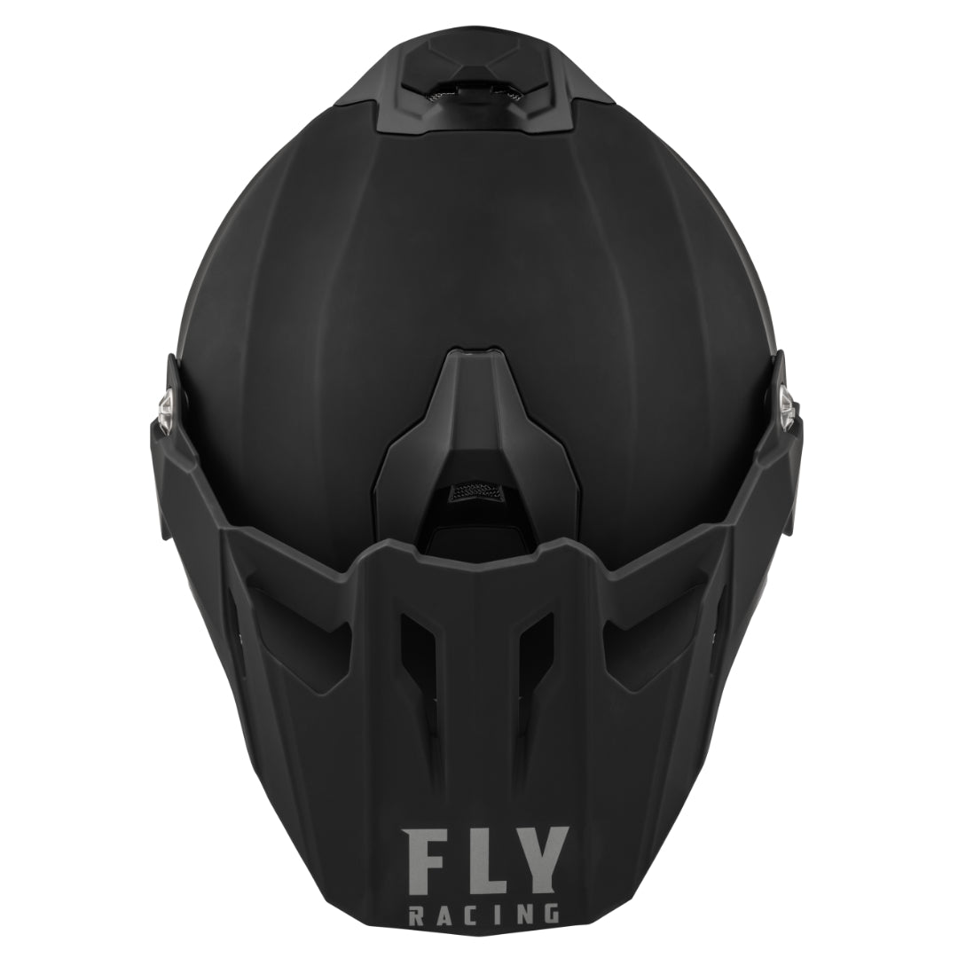 Fly Trekker Solid Adventure Helmet Matte Black