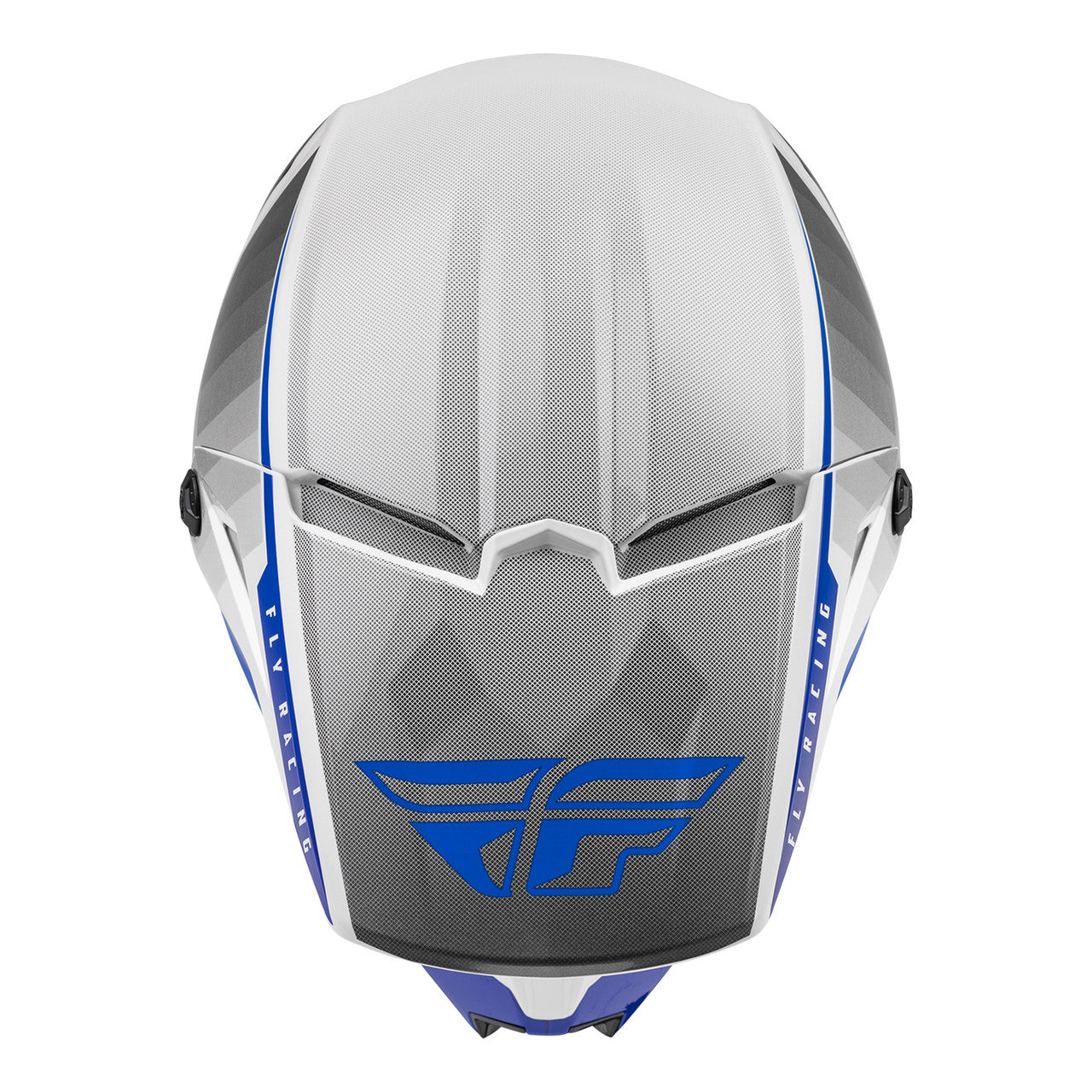 Fly Kinetic Drift MX Helmet Blue/Charcoal/White