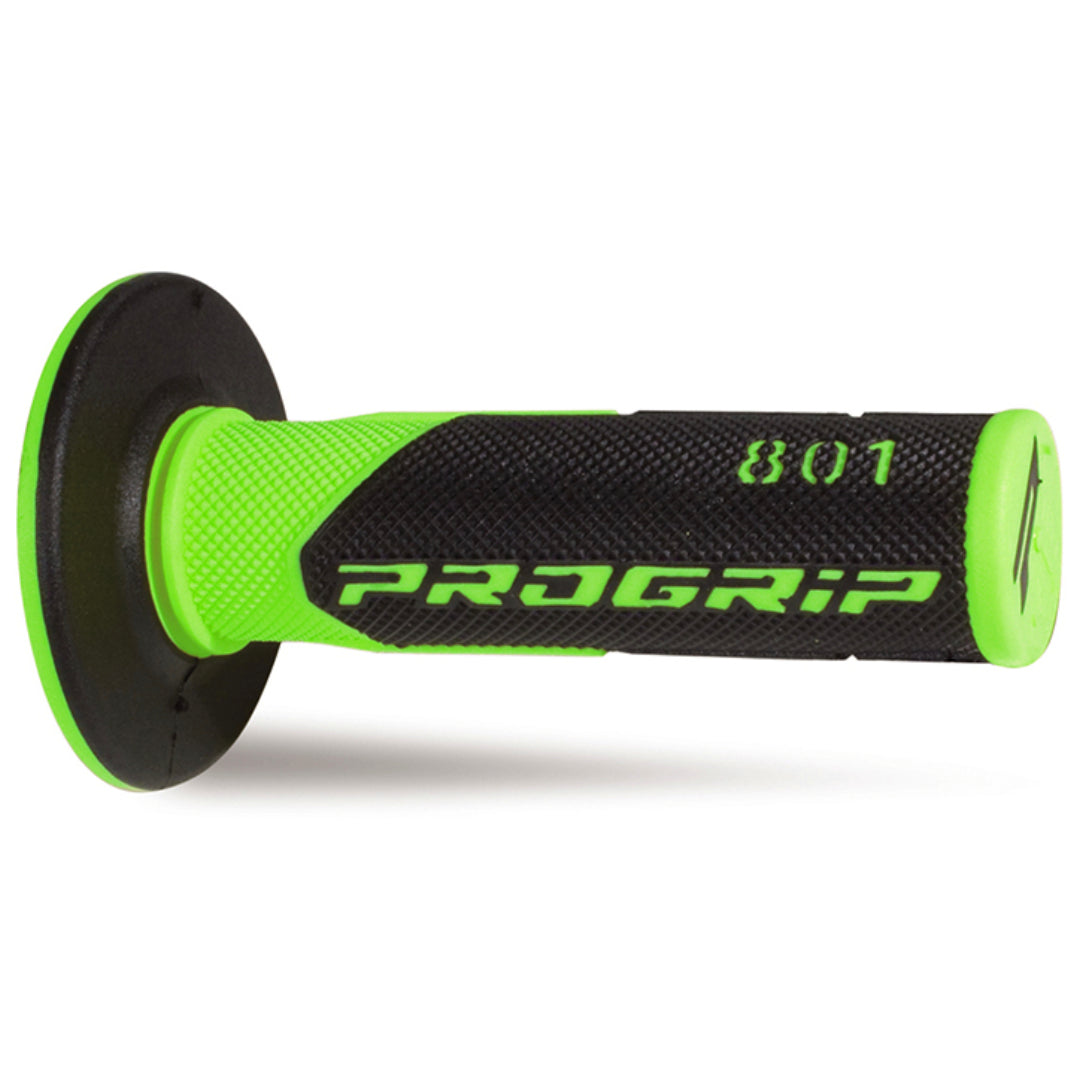 Pro Grip 801 Dual Density MX Grips Flo Green/Black