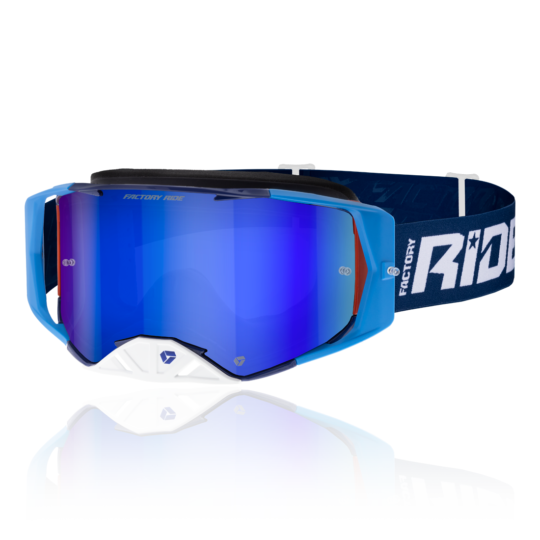 Factory Ride MX Goggle Icebox - Mirror Lens